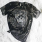 Soul Searchin T Shirt | Soul Searching Bleached Shirt | Skull Leopard T Shirt | Graphic Tee | Bleached T Shirt | Skull Shirt