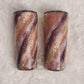 Rose Gold & Burgundy Mama Bear Milkyway Glitter Tumbler