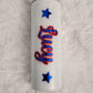 Ready To Ship*Patriotic Glitter Tumbler | USA Girl| Glitter Tumbler | Patriotic Tumbler | 4th of July Tumbler|Glitter Tumbler|Custom Tumbler